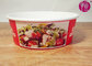 Paper Salad Bowls , paper soup cups and bento boxes ODM / OEM Acceptable supplier