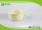 750ml Bamboo Pulp Renewable Resources Food Grade Paper Salad Bowls with Clear Lids supplier