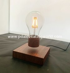 hot christmas gift rotating magnetic floating levitate bottom led bulb lamp night light