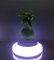 led light magnetic levitation floating air bonsai flower pot tree plant