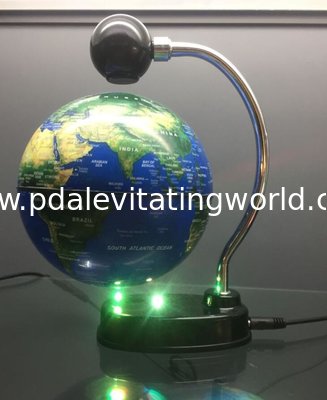 led light magnetic floating levitate pop 6inch globe gift desk toy