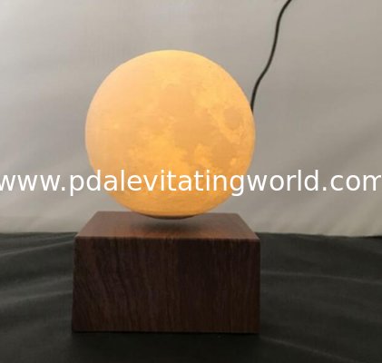 new wirless rechargable magnetic levitation floating moon lamp light bulb