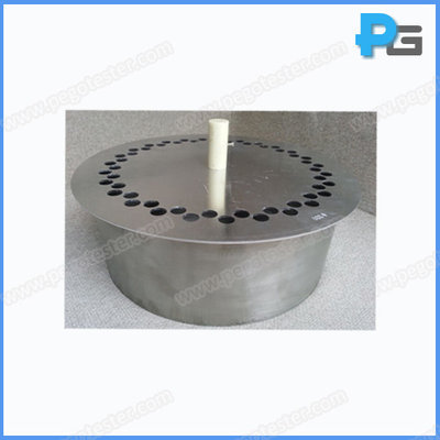 unpolished commercial quality aluminum Test Pot according to IEC60335-2-9 figure 103 and IEC60335-2-6 figure 101