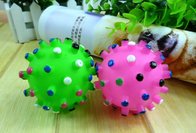 Interesting & silicone pet toy , play dog toy balls waterproof puppy toys