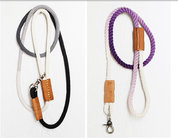 Colorful Custom Rope Dog Leads  Heavy Duty For Pet With Cotton