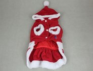 Cotton and polyester Christmas dog clothes x small pet costumes for large dogs