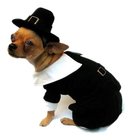Pet Formal Pilgrim Boy Dog Costume Wear doggie outfits western style
