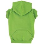 Green Zack & Zoey Hooded Small Breed Dog Clothes Sweatshirts for miniature pinscher
