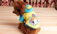 Personalized Custom XXS , XS Astrology Pet dog clothes hoodies for poodle