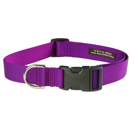 Purple Sassy Pet Wear rope 5 foot dog leash nylon comfortable