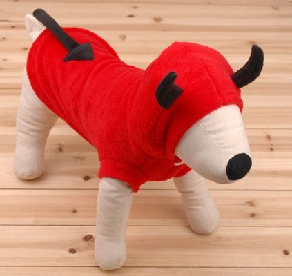 Red long sleeve pet sweatshirts for dogs / doggy sweatshirt for Bull dogs