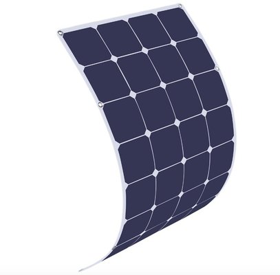 Ultra Light Electric Car / Roof Flexible Solar Panels 100W Over 23% Efficiency IP65