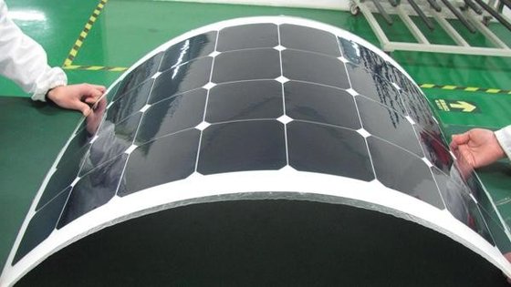 85W Flexible Thin Film Solar Panels , Back Contact Solar Cells Wide Compatibility