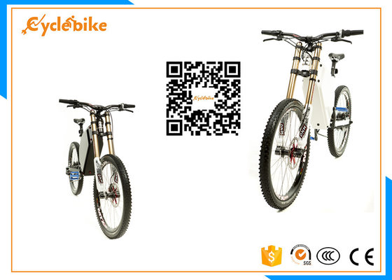 China Long Range Powerful Electric Bike Full Suspension / E Bike Mountainbike 25-40km/H Speed supplier