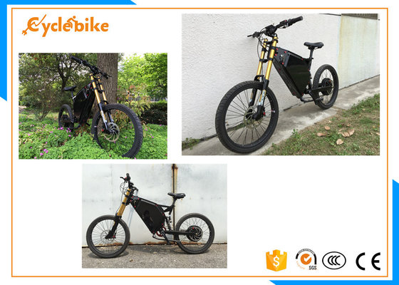 China High Speed 1500w Full Suspension Powerful Electric Bike Steel Frame For Different Road supplier