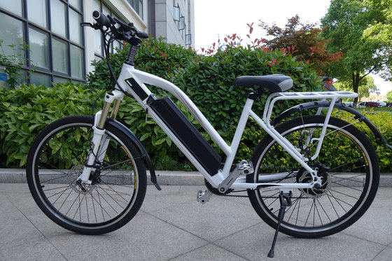 China 26 Inch 48v 500w City Electric Bike With 48v 10.4 Ah Samsung Lithium Battery supplier
