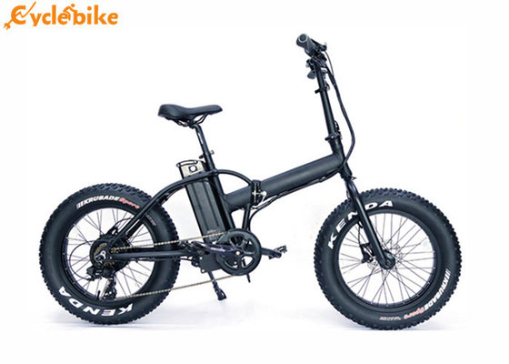 China AL - ALLOY frame Electric Folding Bike / folding e bike with 48V 10AH lithium battery supplier