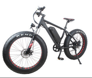 China Geared Electric Fat Bike 48v 750w With Sinewave System , High Speed 35-40km/h supplier