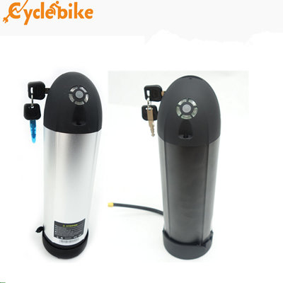China Water Bottle Electric Bike Lithium Battery 36V 10.4ah / Ebike Battery Pack With Usb Port Samsung Cell supplier