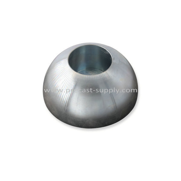 1.3T, 2.5T,5.0T,10.0T Semi-Spherical Steel Magnetic Recess Former For Lifting Anchor supplier