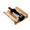 biodegradable recycled wine bottle  paper pulp tray paper pulp 3 pack wine tray supplier