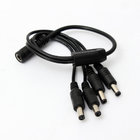 Female To Male Plug DC Power Splitter Adapter Power Cable For CCTV Camera 5.5 x 2.1mm