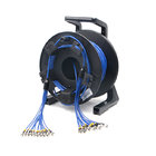 Portable Cable Reel with 12 Core Waterproof Outdoor Tactical Fiber optic cable