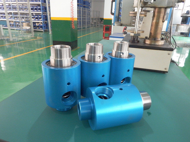 Electrical and Pneumatic hydraulics hybrid slip rings rotary joint electrical connector