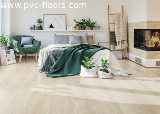 Wholesale modern anti-slip 2mm Laminated Wood Grain Vinyl Flooring for home decoration