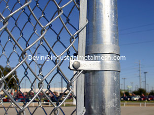 China ASTM 392 heavily galvanized chain link fence with accessories zinc mass 366g supplier