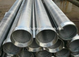 China Stainless Steel Wedge Wire Screen/Johnson Water Well Screen/Mesh supplier
