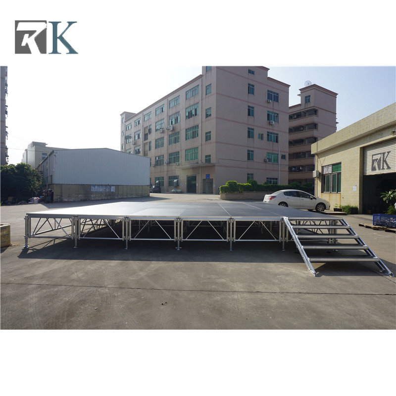 durable aluminum stage systems for concert stage design