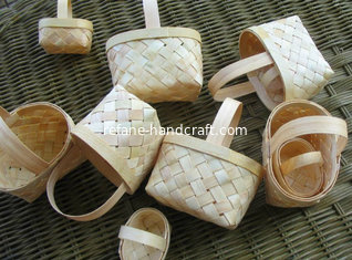 China 2016 Hot sale Wood Mini Basket, gift packing basket, size 11cm**6cm*5cm supplier