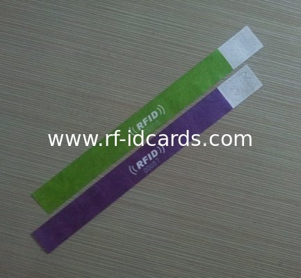 Waterproof Tyvek Wristbands for event