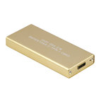 China USB3.1 Type C USB-C To M.2 NGFF 42x22mm SSD HDD Enclosure Case Adapter manufacturer