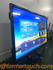 86 inch Infrared Touch Monitor 4K HD screen education touch screen tv computer China supplier IR multi touch screen