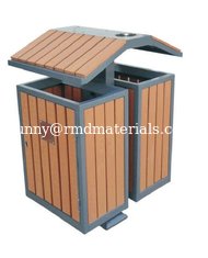 China WPC wood plastic composite waste bins RMD-D3 supplier