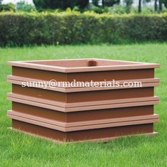 China large rectangular planters ecologically flower pots cheap flower pots of wpc material supplier