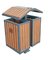 WPC wood plastic composite waste bins RMD-D3 supplier