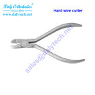 Hard wire cutter pliers of orthodontic tools from surgical dental instruments