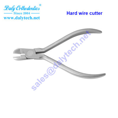 Hard wire cutter pliers of orthodontic tools from surgical dental instruments