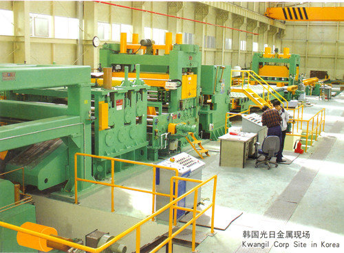 China Uncoiling-Leveling-Cut To Length Line With Coil Car, 3-12 Mm Metal Coil Cut To Length Line supplier