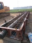 making pneumatic formwork according to clients' shape, pneumatic formwork used for making culvert or bridge construction