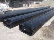 Rubber balloon inflatable culvert formwork used for concrete pipe building