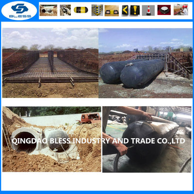 Dia1200*12m culvert balloon to Sierra Leone for culvert construction