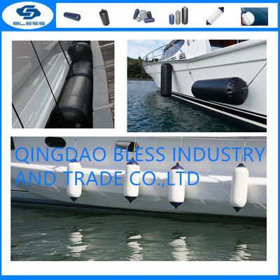 Customized Marine Boat Bumpers Fender with cover PVC Inflatable Yacht Fenders