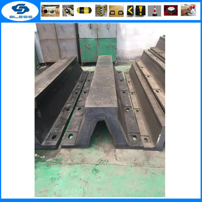 Boat and dock use marine cylindrical rubber fender