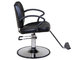 PU Handrest Hair Stylist Chair Affordable With Hydraulic Pump , 18 Inch Seat Depth supplier