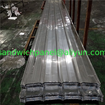 0.426mm silvergrey 840mm color steel roof sheets for poultry house