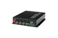 4 Channel video multiplexer Optic to Coaxial Converter for  hd camera DC5V EPS supplier